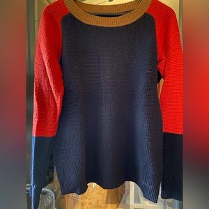 J.Crew Cashmere colorblock sweater